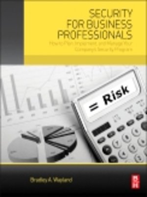 cover image of Security for Business Professionals